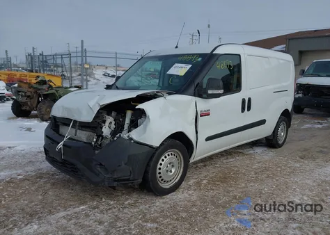 2019 Ram Promaster City Tradesman from USA, damaged, VIN ZFBHRFAB9K6M96740